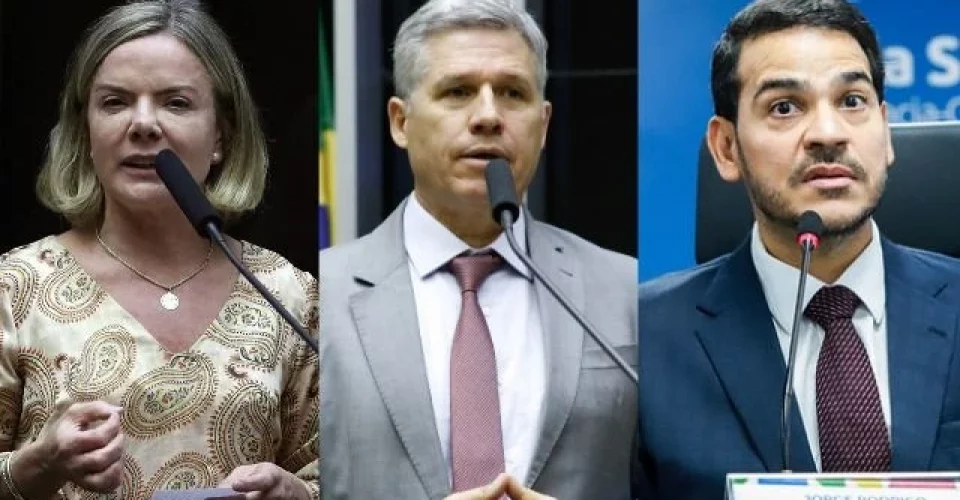 Ministros de Lula postaram críticas nas redes sociais -Foto: reprodução