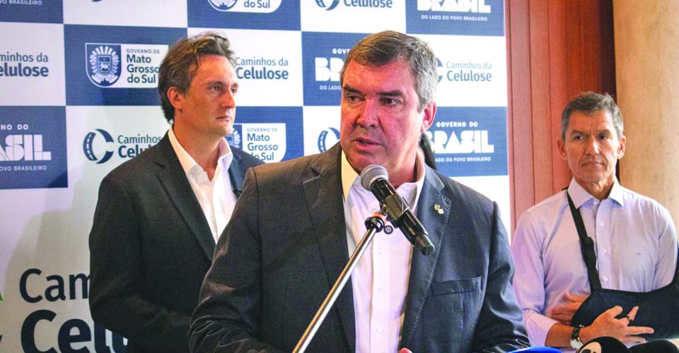 Governador Eduardo Riedel - Foto: Allan Gabriel