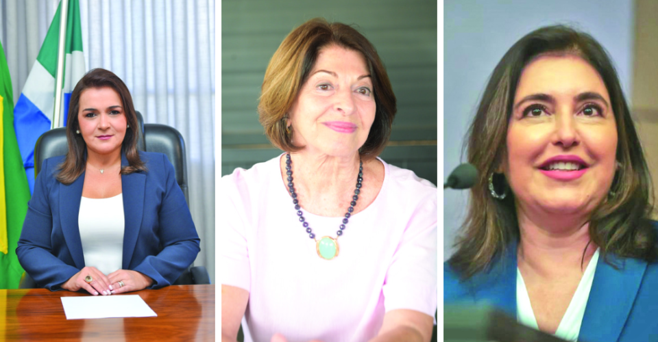 Adriane Lopes, Marisa Serrano e Simone Tebet